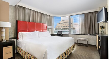 Holiday Inn Express Denver Downtown Room Type - 1 King Bed Standard Mobilty Access Tub