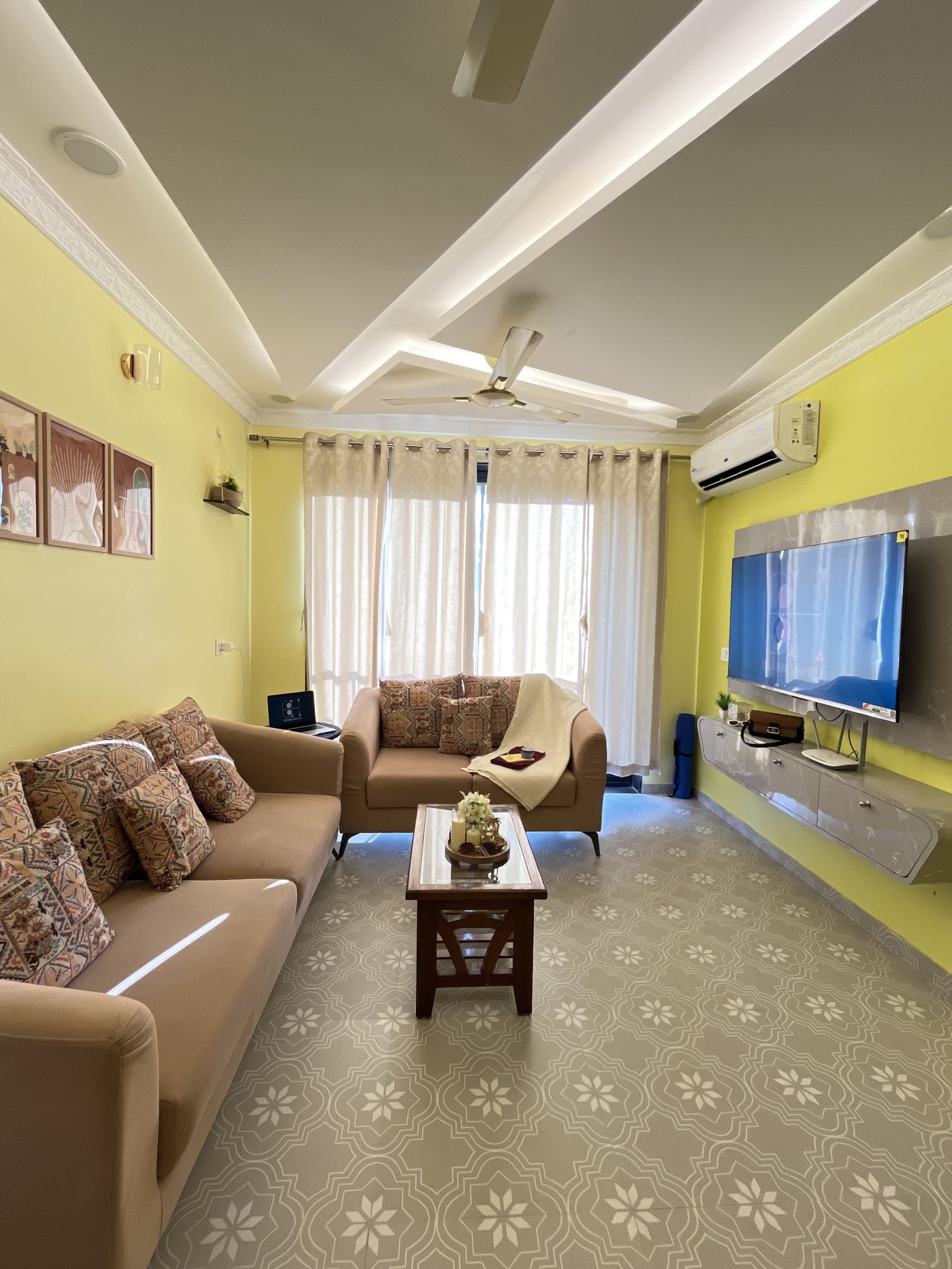 Botanica Stay | 1BHK Candolim | Pool | Nr Beach - Tap to explore photos