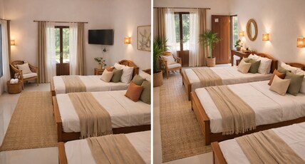 Hornadu . Hulse Homestay Room Type - Bedroom 101