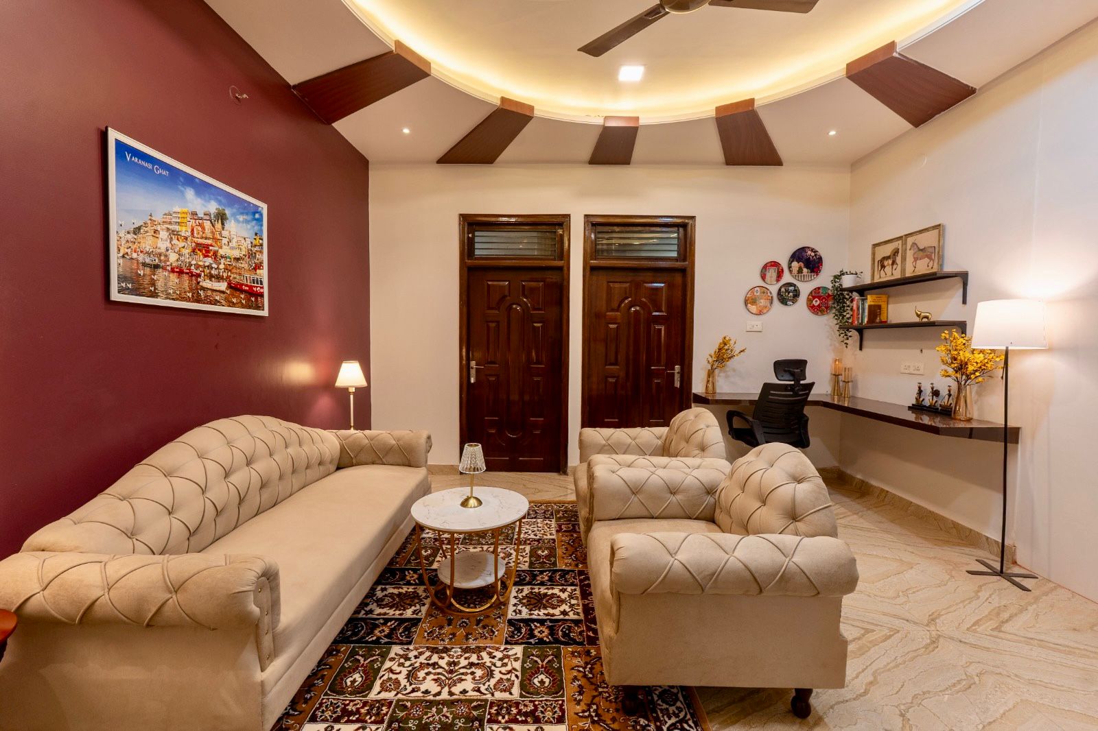 Subah-e-Banaras | Entire 7BHK Boutique Villa w/ Cook & Parking - Tap to explore photos