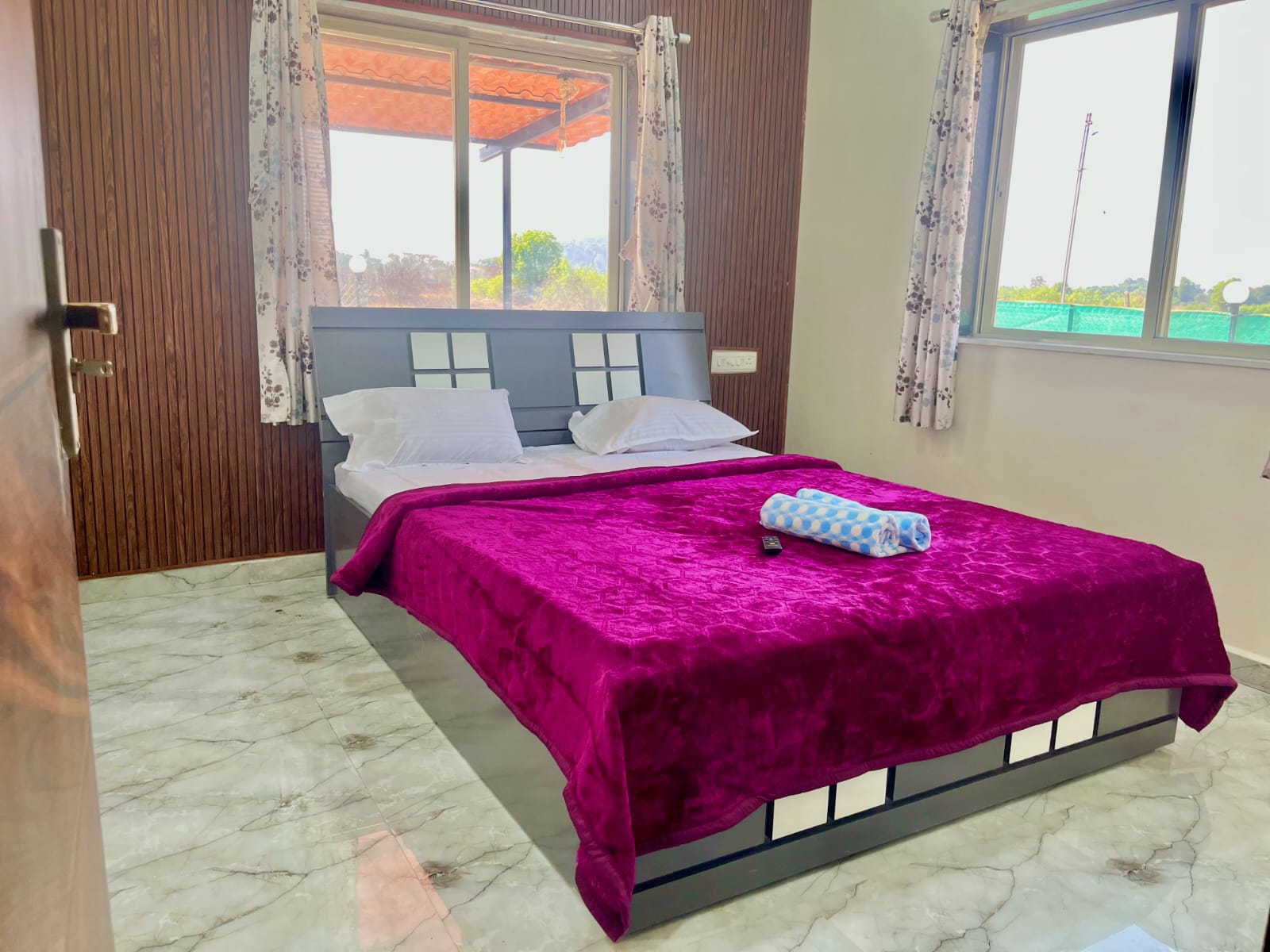 vacation farmhouse with swimming pool in Lonavala - Tap to explore photos