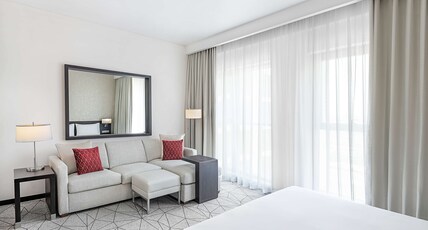 Hyatt Place Dubai Jumeirah. Room Type - 2 Twin Beds with Sofabed