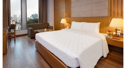 Eden Star Saigon Hotel Room Type - Executive Double Room with City View and daily afternoon tea