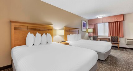 Best Western Aladdin Inn Room Type - 2 Queen Beds, Non-Smoking, High Speed Internet Access, Dog Friendly, Coffee Maker, Hairdryer, Full B Best Western Aladdin Inn Room Type - 2 Queen Beds, Non-Smoking, High Speed Internet Access, Dog Friendly, Coffee Maker, Hairdryer, Full B