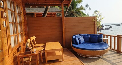 Cola Goa Beach Resort Room Type - Beach Front Cottage with Jacuzzi
