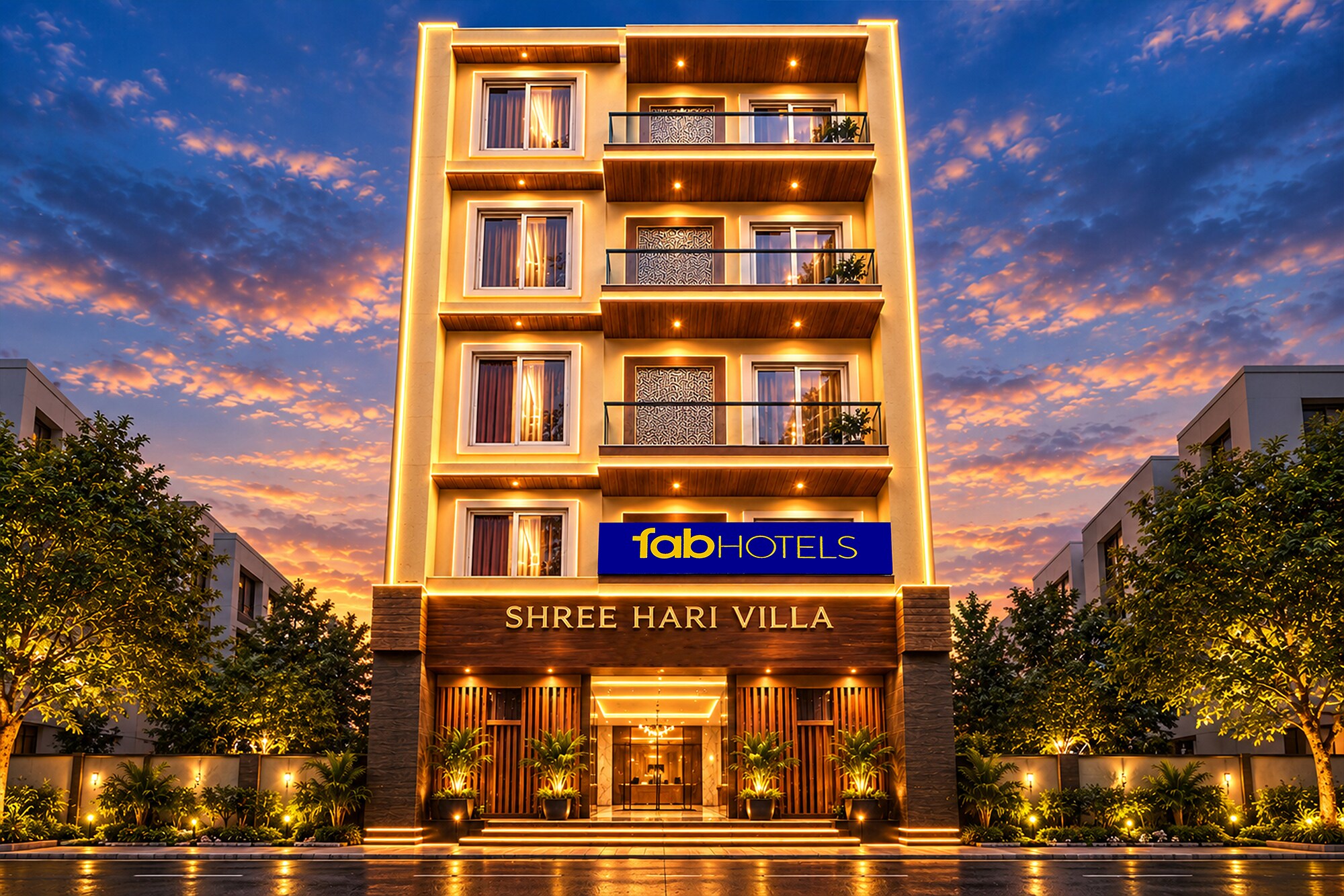 FabHotel Shri Hari Villa - Tap to explore photos