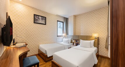 A25 Premium Hotel - 55/29 Le Thi Hong Gam Room Type - Deluxe Twin