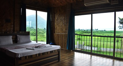 KALYAN LAKE RESORT Room Type - Four Bed First Floor - Bamboo Cottage KALYAN LAKE RESORT Room Type - Four Bed First Floor - Bamboo Cottage