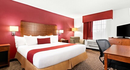 Best Western Okmulgee Room Type - 1 King Bed, Non-Smoking, Microwave And Refrigerator, Work Desk, Wi-Fi, Full Breakfast Best Western Okmulgee Room Type - 1 King Bed, Non-Smoking, Microwave And Refrigerator, Work Desk, Wi-Fi, Full Breakfast
