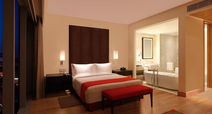 Trident Hyderabad Hitech City Room Type - Deluxe City View Room King Bed