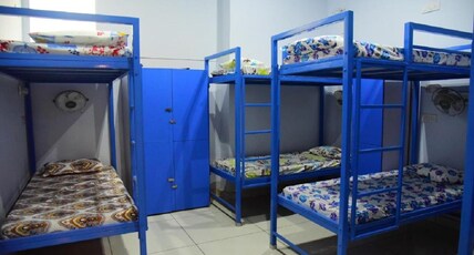 Nutz Backpackers Room Type - Mixed Dorm | 1 Bed in 8-Bunk Bed AC Dorm | Common Bathroom