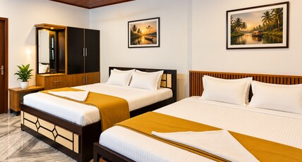 Pavizham Regency near Guruvayur Temple Room Type - Family Room