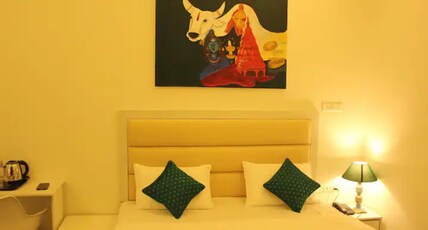 The Nandi International | A Boutique Stay Room Type - Deluxe King Room 1