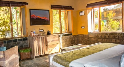 Prakriti Aalay - River side Mountain view Resort Room Type - Standard double room