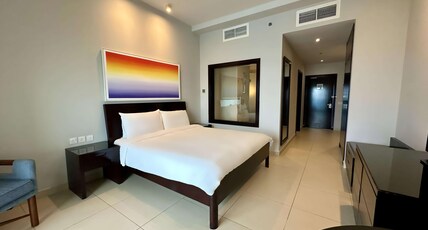 Radisson Blu Resort, Fujairah Room Type - Superior Room - Ocean View - Balcony Radisson Blu Resort, Fujairah Room Type - Superior Room - Ocean View - Balcony
