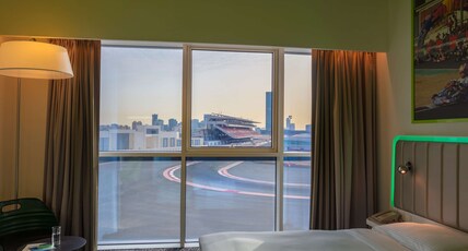 Park Inn by Radisson Dubai Motor City Room Type - Junior Suite - Autodrome Track View
