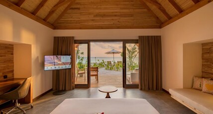 Fushifaru Maldives Room Type - Beach Villa Sunset Fushifaru Maldives Room Type - Beach Villa Sunset