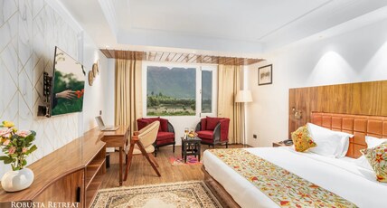 Robusta Retreat The Lake Side Resort, Srinagar Room Type - Premium Lake and Mountain View Room