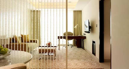Taj Yeshwantpur, Bengaluru Room Type - Executive Suite City View King Bed with bathtub and One-way airport transfer Taj Yeshwantpur, Bengaluru Room Type - Executive Suite City View King Bed with bathtub and One-way airport transfer