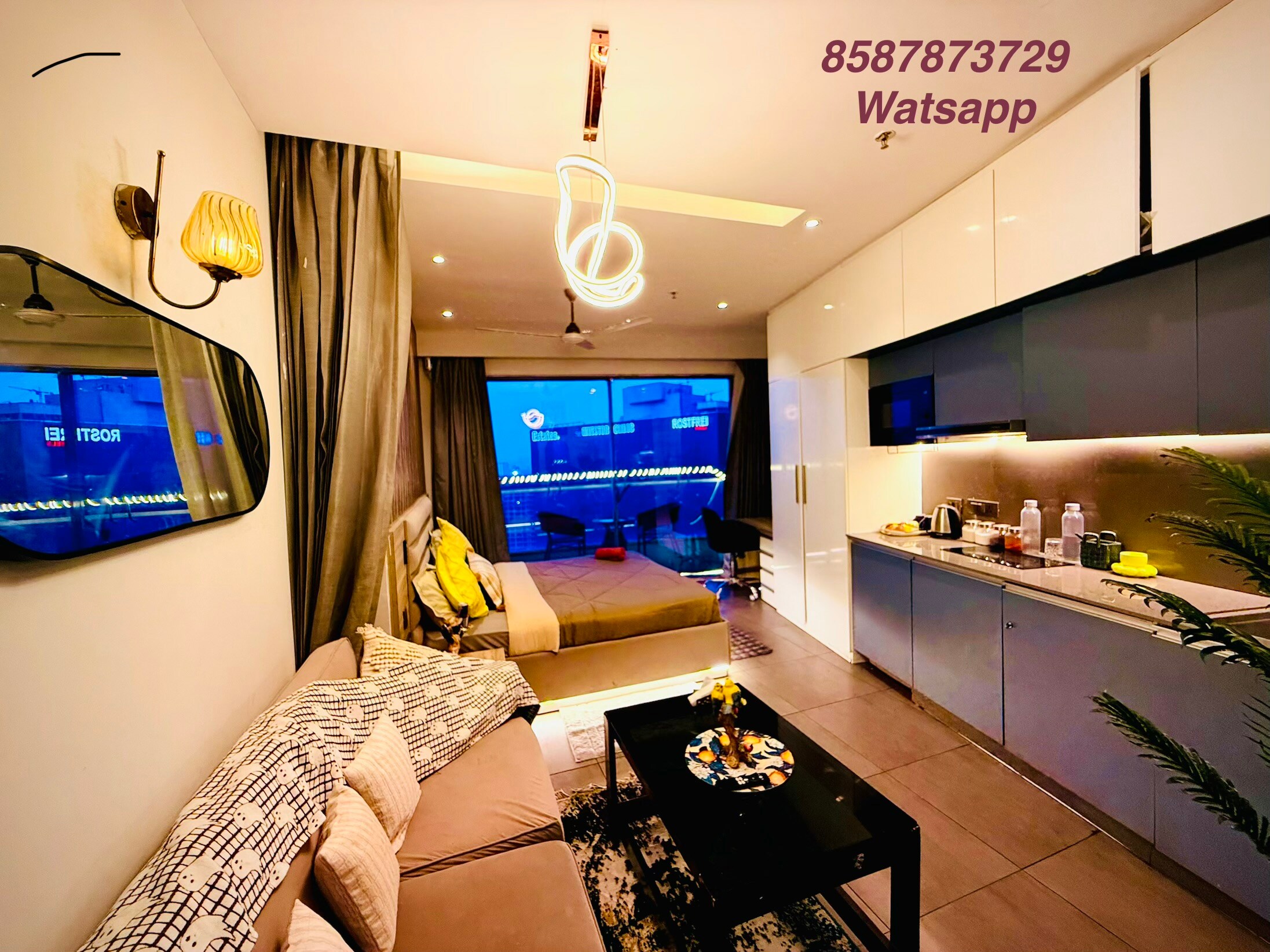 Cozy luxury spira suite with amazing view - Tap to explore photos