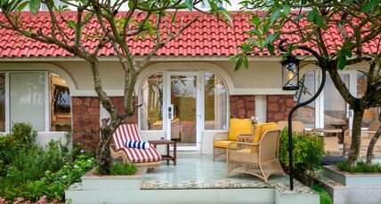 Taj Fort Aguada Resort & Spa, Goa Room Type - Luxury Room Garden View with Sitout