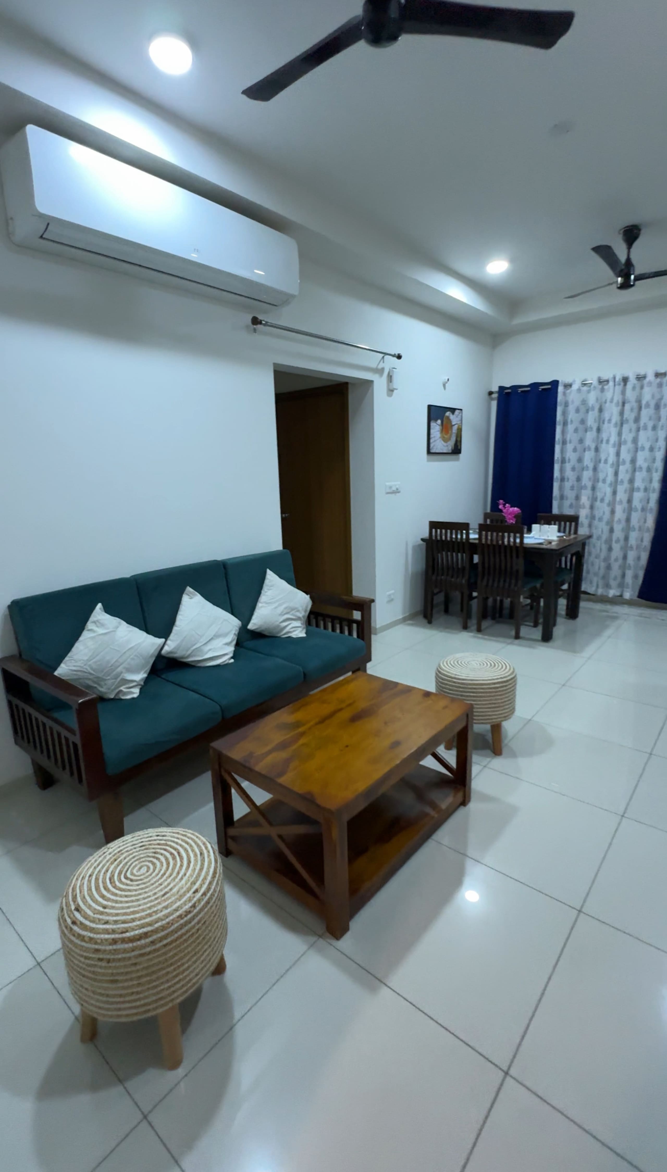 Spacious 2BHK Pool View Apartment In GIFT City - Tap to explore photos