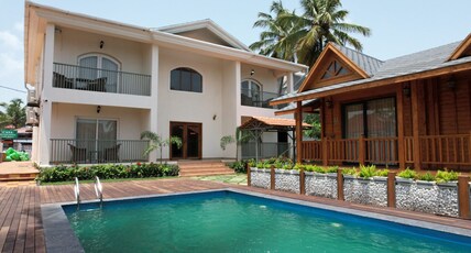 Foxoso Aaristo Baga Beach Resort Room Type - Pool View Villa Rooms with Balcony 2 mins walk to Baga beach