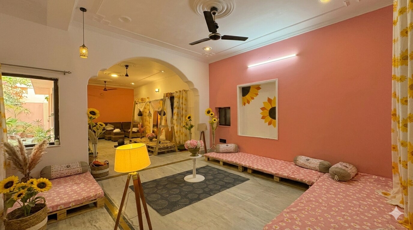 Solana 3BHK Luxury Stay Civil lines Jaipur - Tap to explore photos