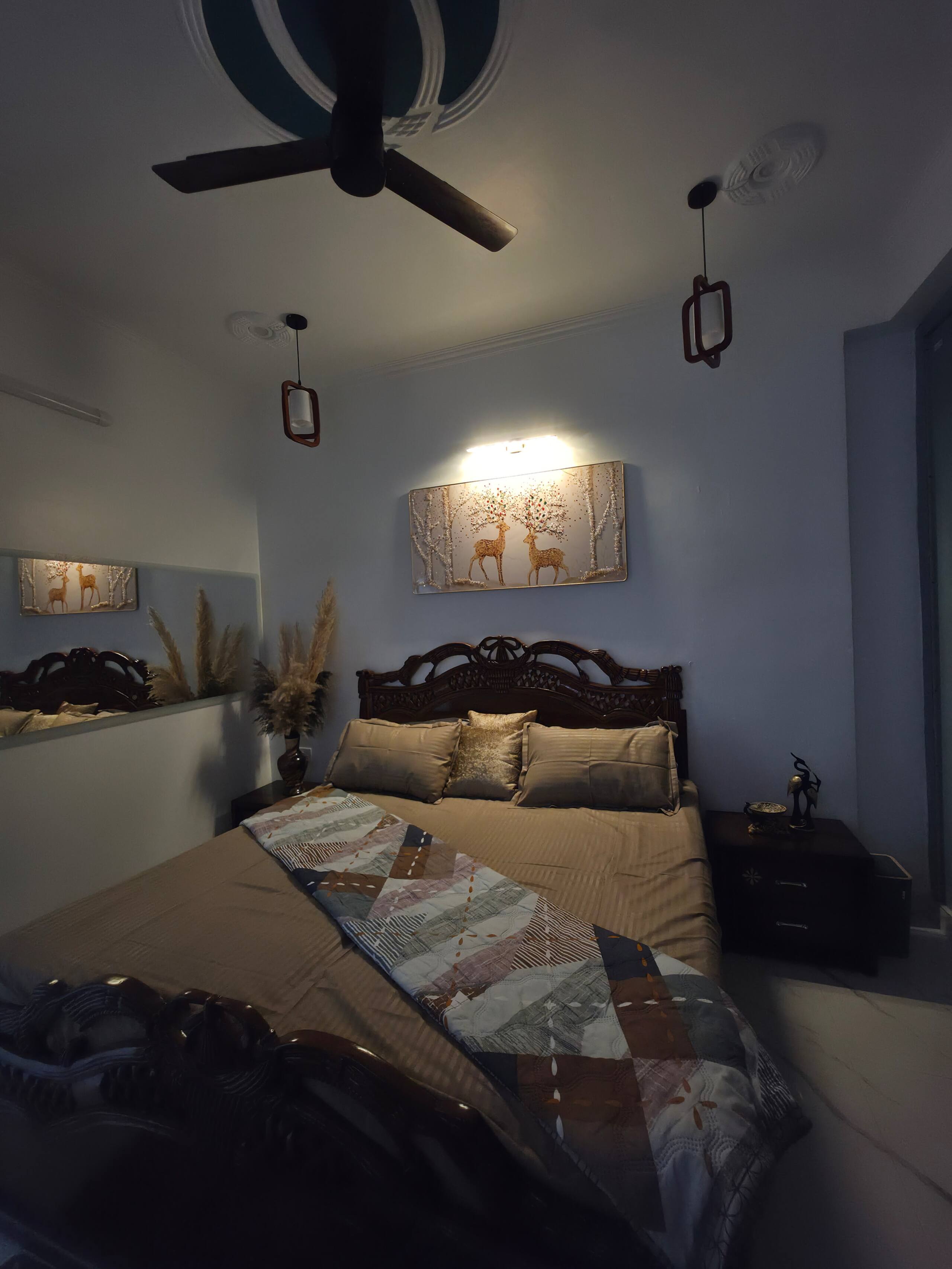 The Sannil's Home Spacious 1BHK Near Yashobhoomi - Tap to explore photos