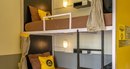 Bunker Hostels Kareri Room Type - Bed in 4 Bed Mixed Dormitory with Balcony