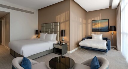 Radisson Hotel, Dubai Damac Hills Room Type - Premium Room - Balcony Radisson Hotel, Dubai Damac Hills Room Type - Premium Room - Balcony