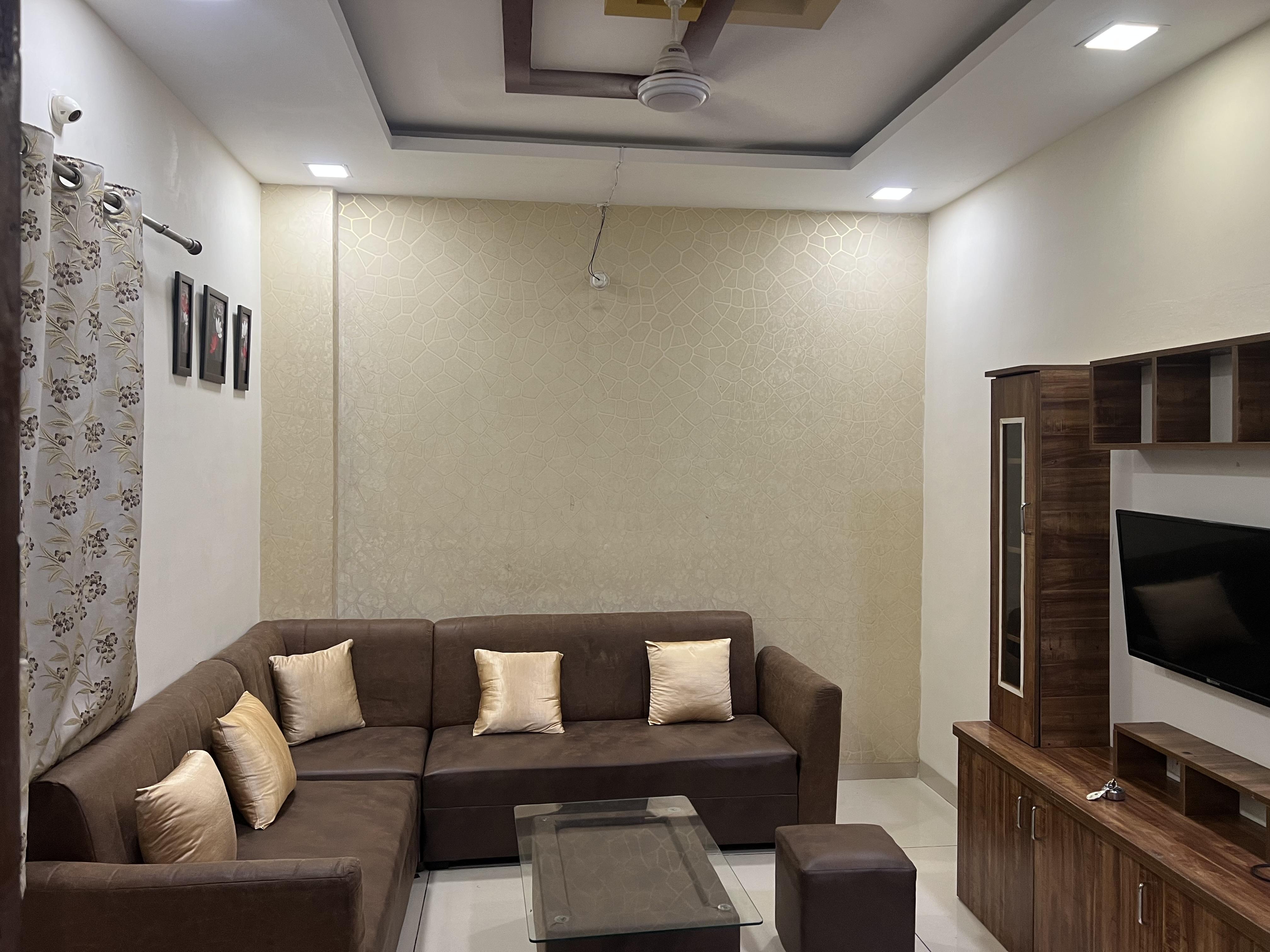 Comfortable 2BHK Flat in Indore - Tap to explore photos