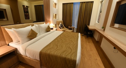 SureStay Plus by Best Western Amritsar Room Type - 1 King Bed, Non-Smoking, Deluxe Room, Flat Screen Television, Coffee And Tea Maker, Hairdryer SureStay Plus by Best Western Amritsar Room Type - 1 King Bed, Non-Smoking, Deluxe Room, Flat Screen Television, Coffee And Tea Maker, Hairdryer