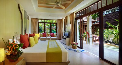 Melati Beach Resort & Spa Room Type - Private Garden Pool Melati Beach Resort & Spa Room Type - Private Garden Pool