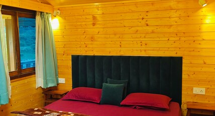 The Heimat Resort | River-view Tents Room Type - River view wooden suite 