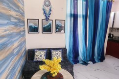 TERRACE VIEW | Private 1BHK | South Delhi