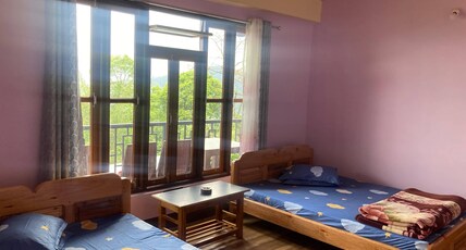 Petal Pine The Cherry Blossom Mountain View Room Type - Bedroom