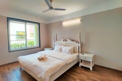 Elegant 3BHK Villa in Siolim with Shared Pool | Near Morjim Beach