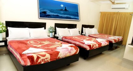 Hotel Bharani Room Type - Club AC Room | 3 Beds