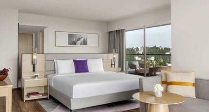 Vivanta Goa, Miramar Room Type - Executive Room Sea View Balcony King Bed Vivanta Goa, Miramar Room Type - Executive Room Sea View Balcony King Bed