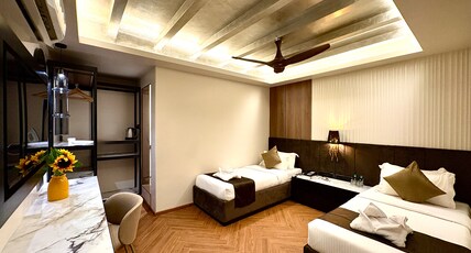 Gulf Hotel Mumbai - The Boutique Hotel Colaba Mumbai Room Type - Executive Twin Non Window