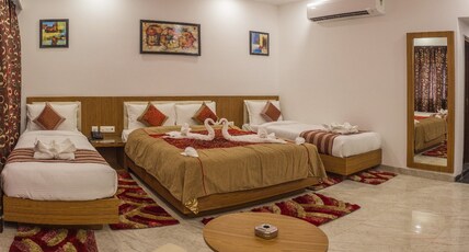 Hotel Suktara International Room Type - Four Bedded Family Suite Hotel Suktara International Room Type - Four Bedded Family Suite