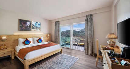 juSTa Birding Resort & Spa - Best Dhauladhar View Room Type - Premium Room With Private Balcony