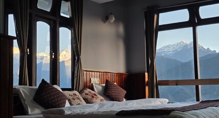 Sikkimese Inn Room Type - King Bed Room with Mountain View