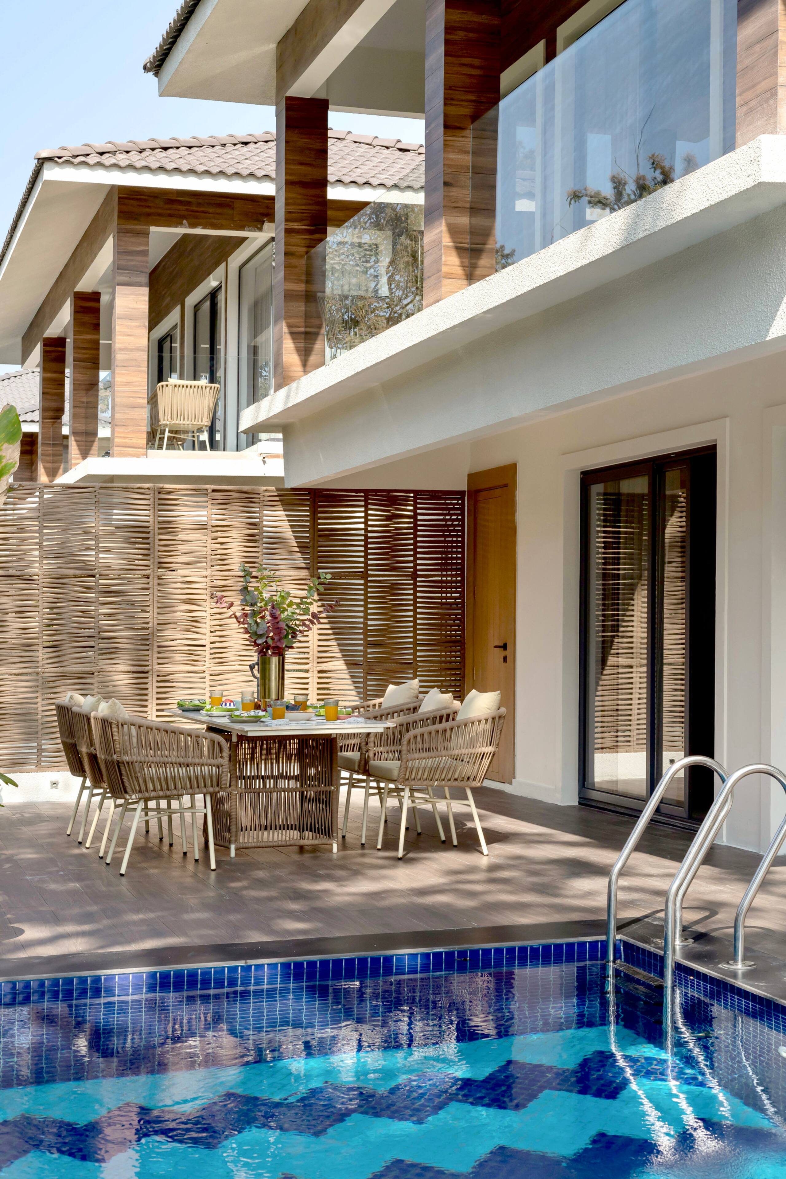 Elegant 4BHK Villa Anjuna Private pool Chef - Tap to explore photos