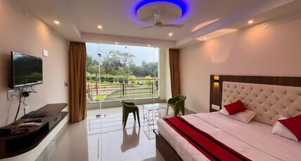 Palashgram Eco Resort Room Type - Hill View Deluxe Room with Free WiFi and Balcony