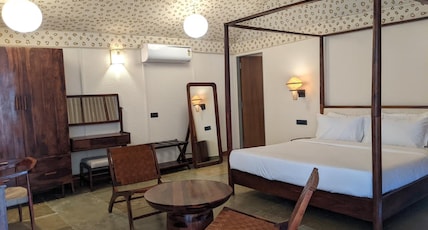 PRAVEG CAVES JAWAI Room Type - Safari Tent With Private Veranda Seating PRAVEG CAVES JAWAI Room Type - Safari Tent With Private Veranda Seating