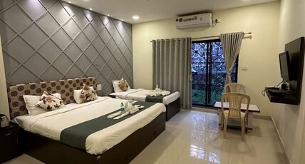 Krishna Valley Resort Room Type - AC Super Deluxe Non Lake View Family Room