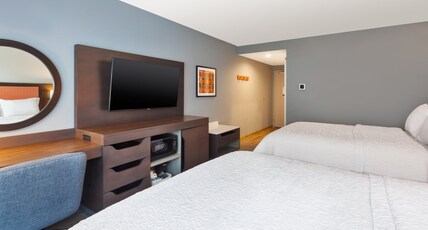 Hampton Inn by Hilton Danville, VA Room Type - 2 QUEENS W  FRIDGE MICROWV