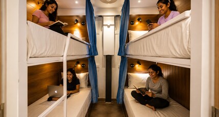 Lowfare Hotel by the Sea Room Type - Female AC Dormitory